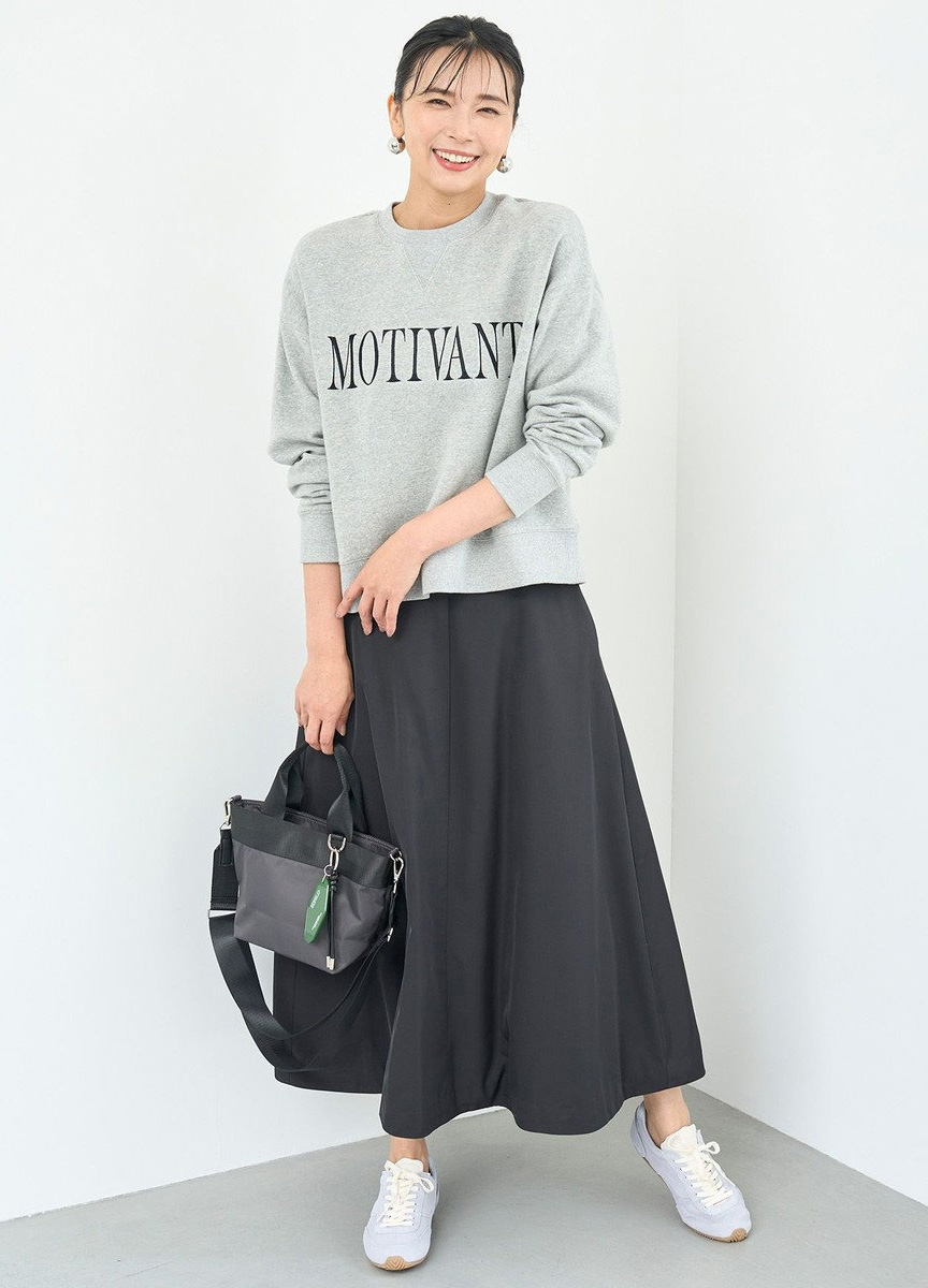 尼龍多用途托特小包(附吊飾)